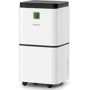 30 pt. 1,500 sq.ft. Dehumidifier in White with Auto Defrost, Quietly Remove  Moisture, Activated Carbon Filter, Timer JSXKRY071801 - The Home Depot