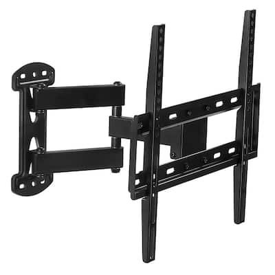 Mount It Full Motion Corner Tv Wall Extending Arm For 20 In To 55 Screen Size Mi 4471 The Home Depot - Lcd Tv Corner Wall Mount Bracket
