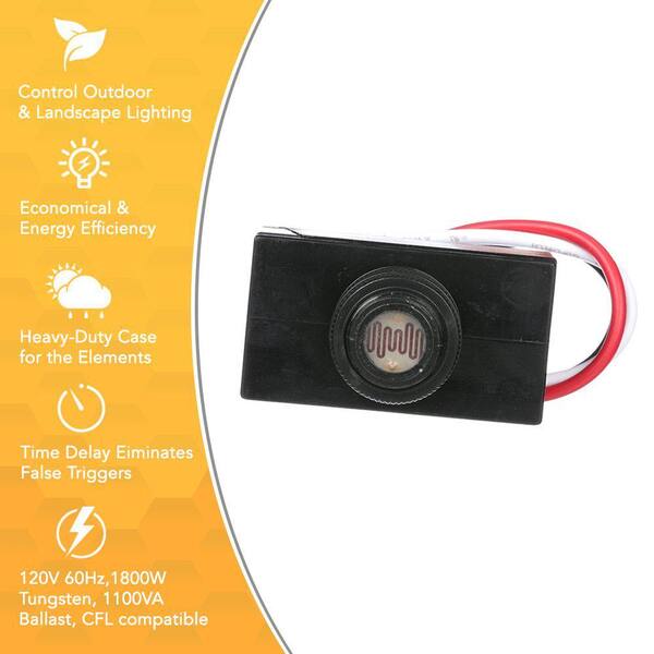 Details about   Defiant Photo Controls 120v-277v Twistlock Photo Control Turn Lights On and Off