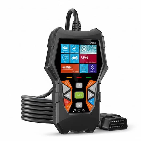 Digital OBD2 Car Engine Fault Code Reader Diagnostic Scan Tool MP69040 with Full OBD Functions
