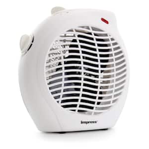 Dual Setting 5,115 BTU Electric Fan Heater with Adjustable Thermostat