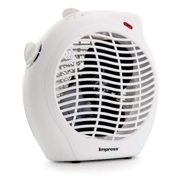 Impress Dual Setting 5,115 BTU Electric Fan Heater with Adjustable Thermostat