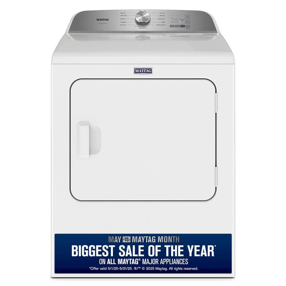 7.0 cu. ft. Vented Pet Pro Gas Dryer in White
