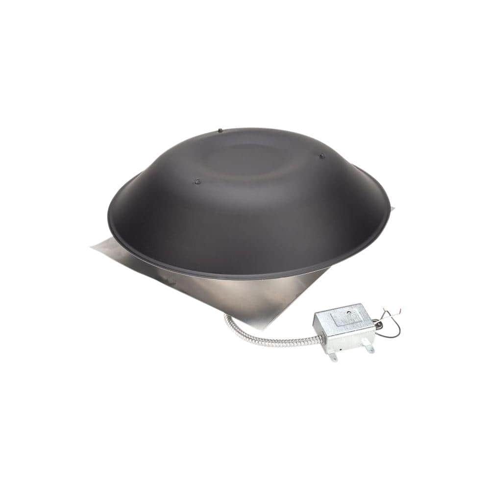 LOMANCO LomanCool 2000 800 CFM Black Power Attic Vent 2000B The Home