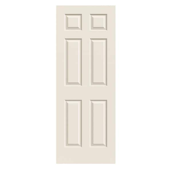JELD-WEN 28 in. x 78 in. Colonist Primed Smooth Solid Core Molded Composite MDF Interior Door Slab