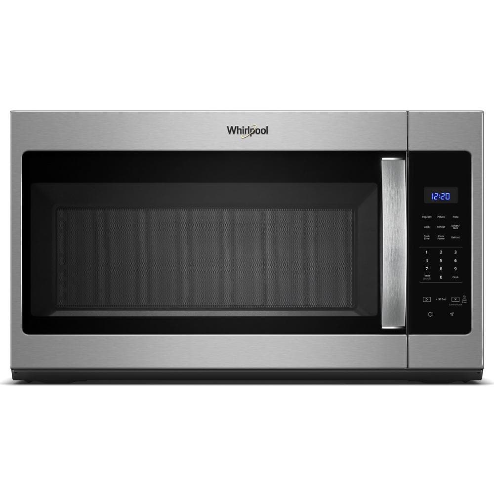 Whirlpool 1.7 cu. ft. Over the Range Microwave in Stainless Steel with Electronic Touch Controls, Silver