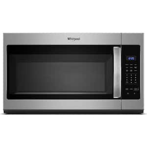 Whirlpool 16 in. 0.5 cu.ft Countertop Microwave with 10 Power Levels -  Silver