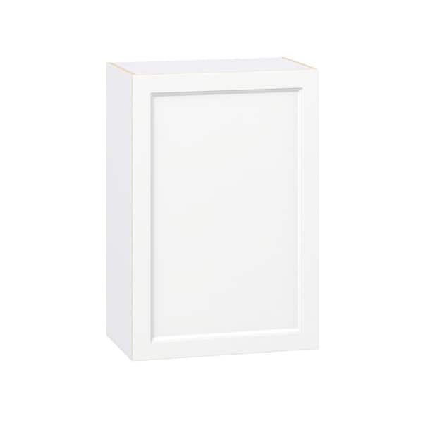 Laramie 24 in. W x 14 in. D x 35 in. H Assembled Wall Kitchen Cabinet in Painted Bright White