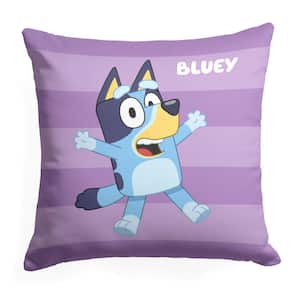 Bluey Roll Call Bluey 18 x18 Printed Multicolor Throw Pillow