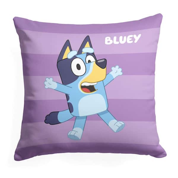 THE NORTHWEST GROUP Bluey Roll Call Bluey 18 x 18 Printed Multicolor Throw Pillow