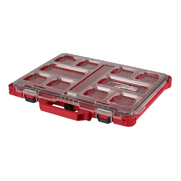 Milwaukee PACKOUT Low Profile Short Tray Black 