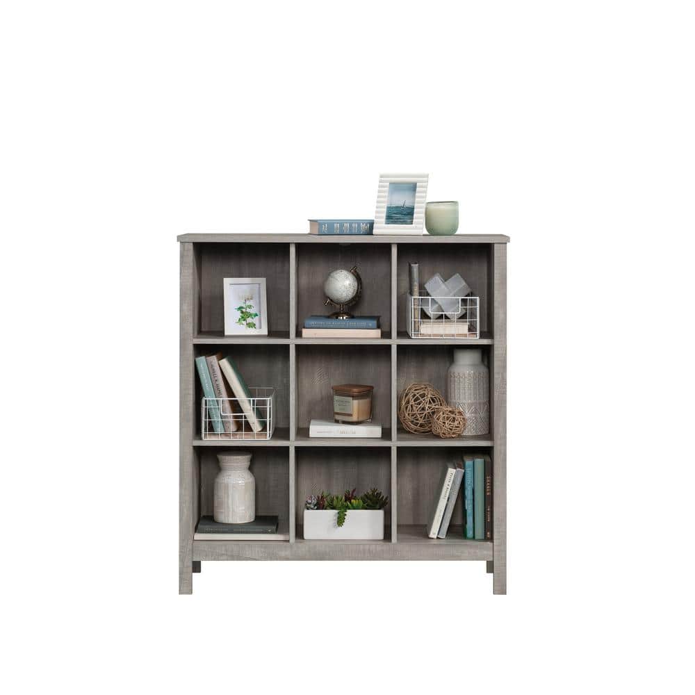 Spring Maple 9-Cube Storage Bookcase with MDF Shelves