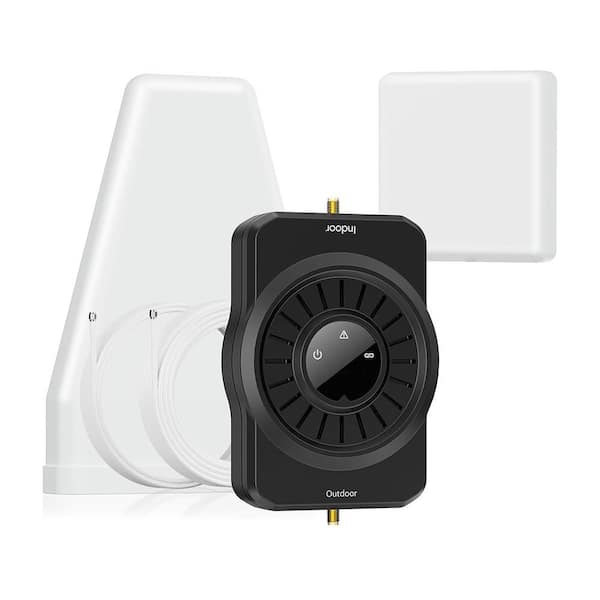 Cell Phone Signal Booster for Home Office Up to 4000sqft Boosts 4G/LTE/5G Verizon AT&T T-Mobile App Service FCC Approved