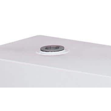 Crescent Jobox Low-Profile L-Shaped Steel Liquid Transfer Tank in