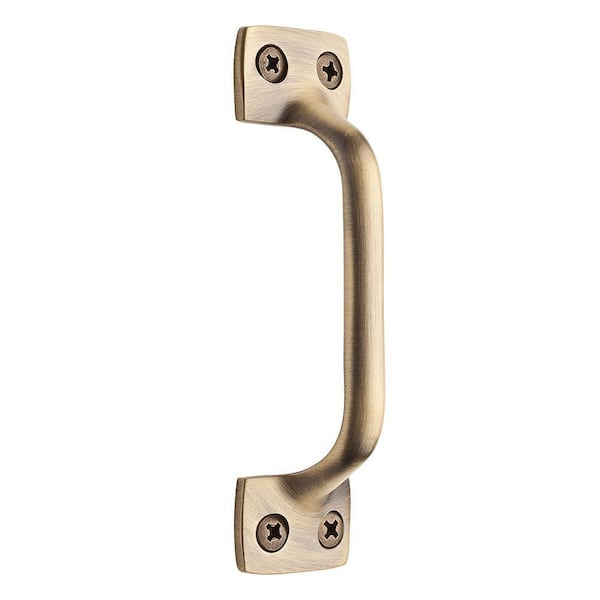 Baldwin Matte Brass and Black Metal Window Sash Lift