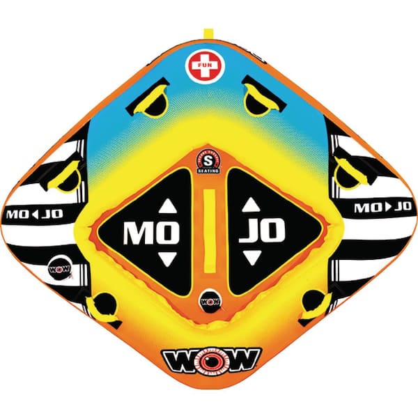 WOW WATERSPORTS Mojo Towable for 1-Rider to 2-Riders