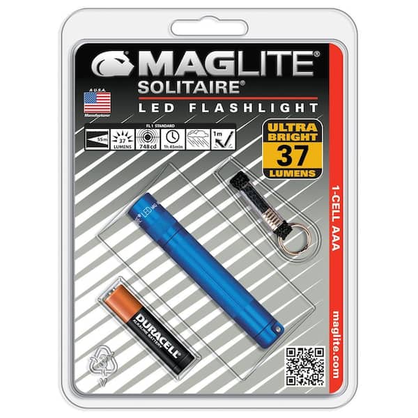 Maglite LED Solitaire Flashlight, Assortment IJ3AWM6 - The Home Depot