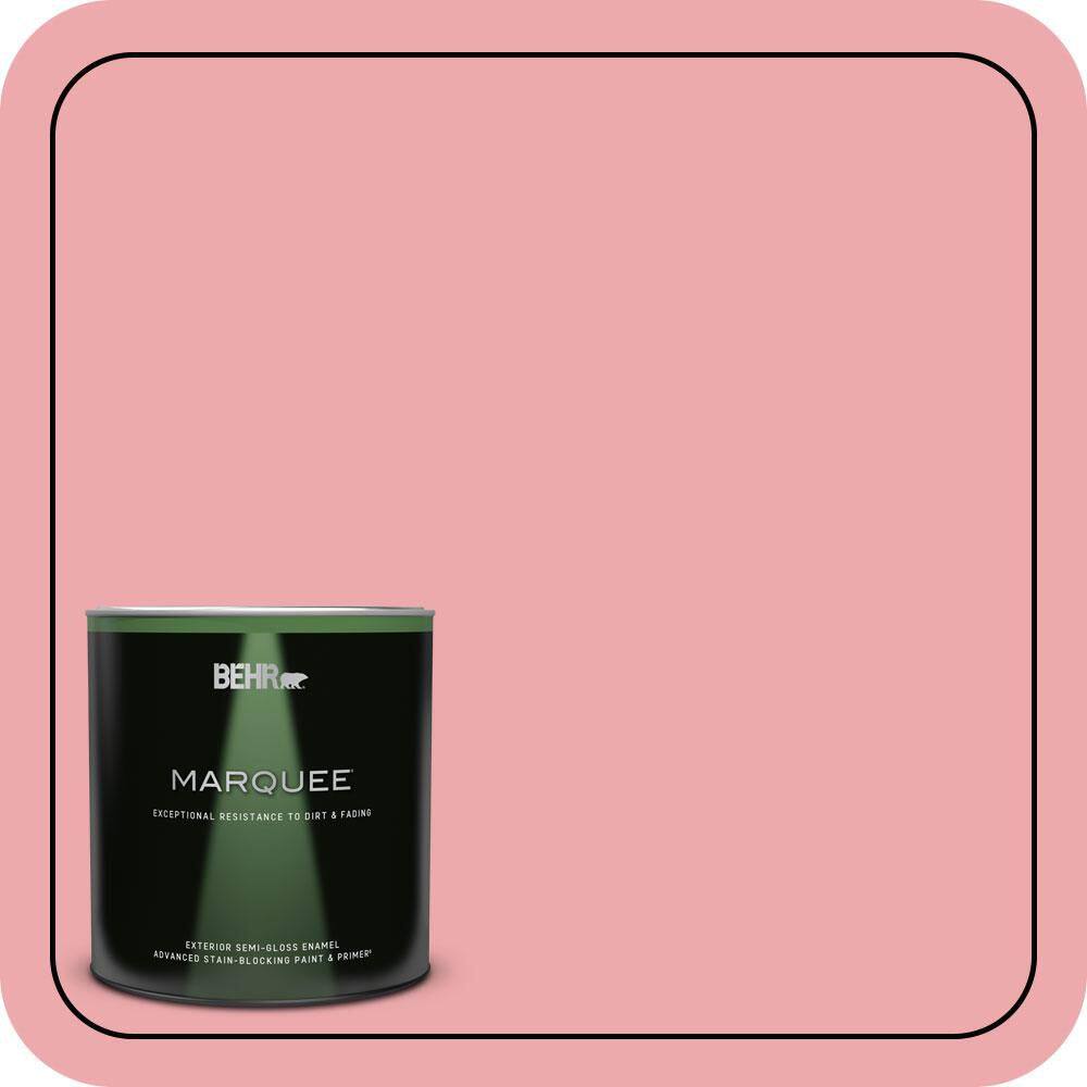 1 qt. #140C-3 Hibiscus Petal Semi-Gloss Enamel Exterior Paint & Primer price history on PriceWatchPro
