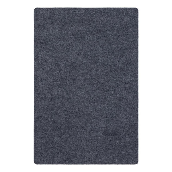 All Purpose Single Rib Grey 2 ft. 2 in. x 45 ft. Indoor/Outdoor Commercial Mat Roll Runner