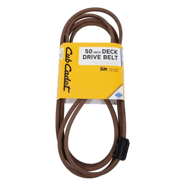 Cub Cadet Original Equipment Deck Drive Belt for Select 50 in. Front Engine Riding Lawn Mowers OE# 954-04240