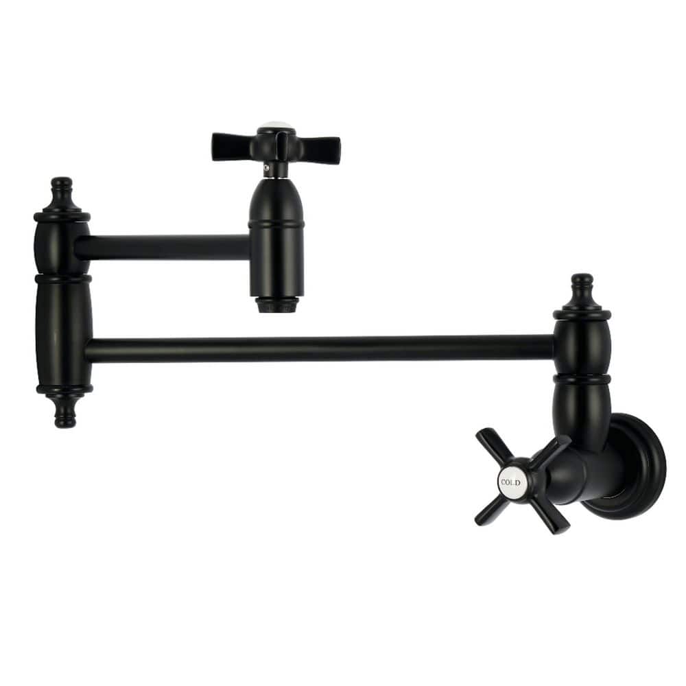 Millennium Wall Mount Pot Filler Faucet in Matte Black price history on PriceWatchPro