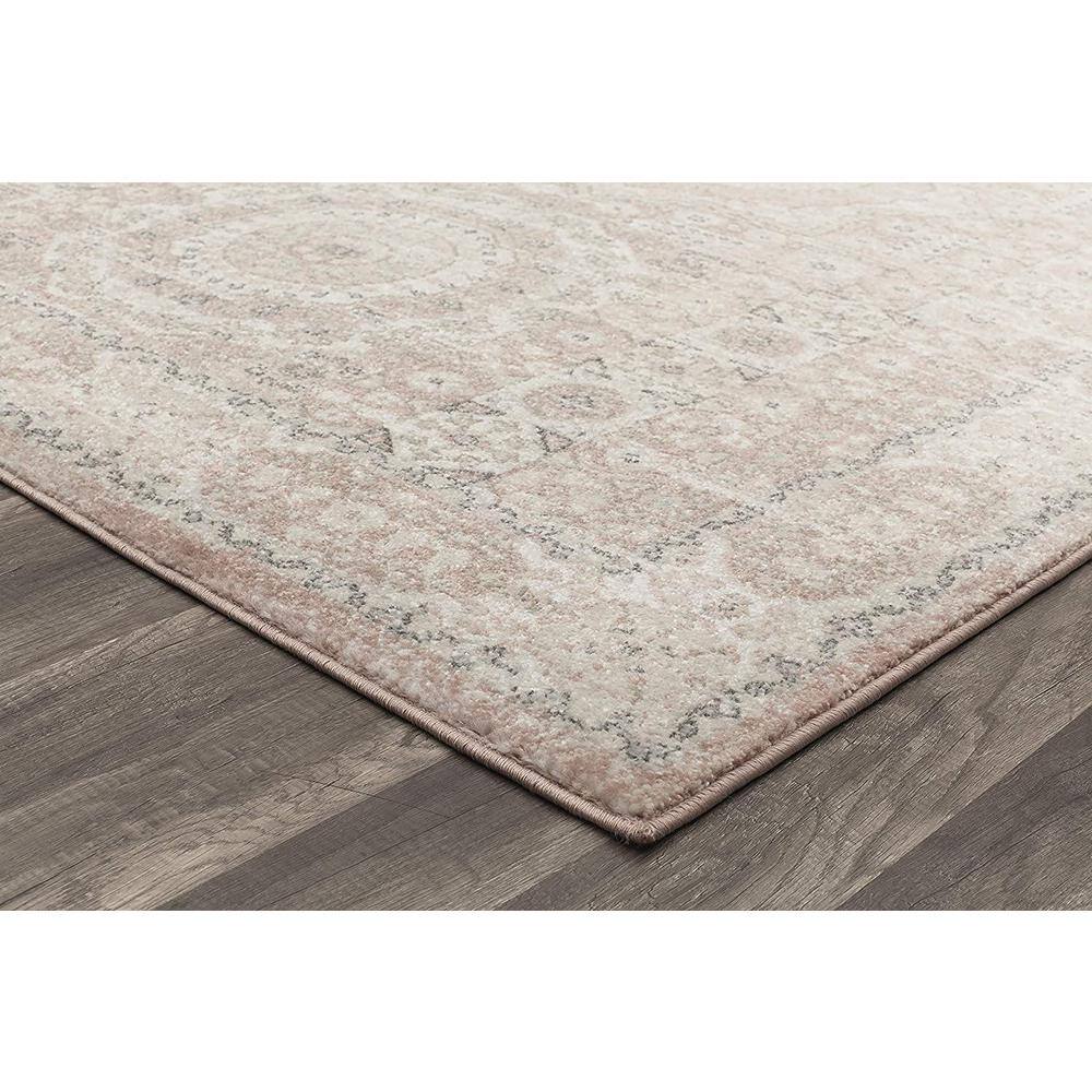 Harper 5' x 7' Pink Lemonade Vintage Synthetic Area Rug
