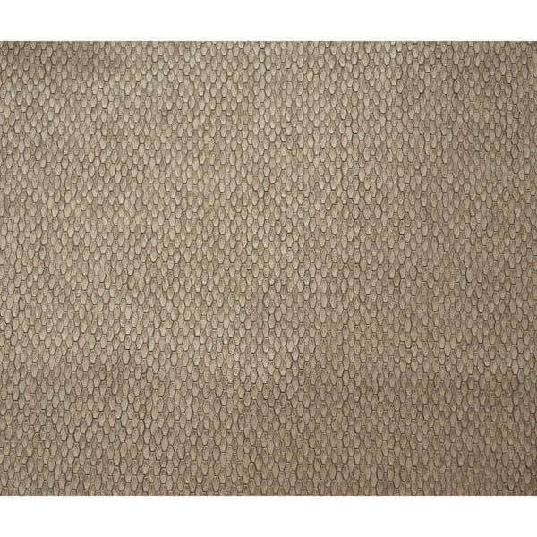 York Wallcoverings Burnished Copper Stretched Hexagons Vinyl Paper Unpasted Matte Wallpaper (21 in. x 33 ft.)