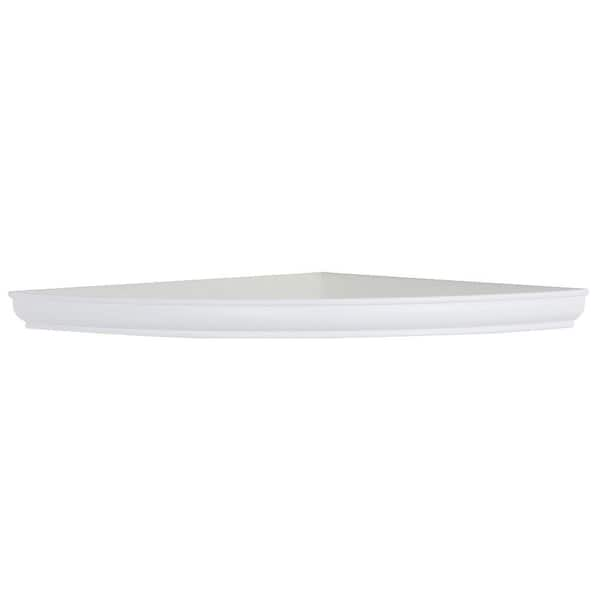 Home Decorators Collection 12 in. Floating Corner Shelf