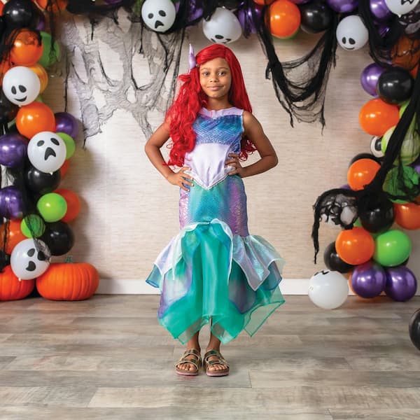 Disguise Kids Deluxe Little Mermaid Ariel Costume - Medium 7-8