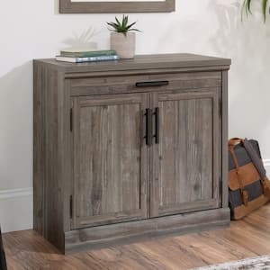 Aspen Post Pebble Pine Accent Utility Cabinet with Drawer