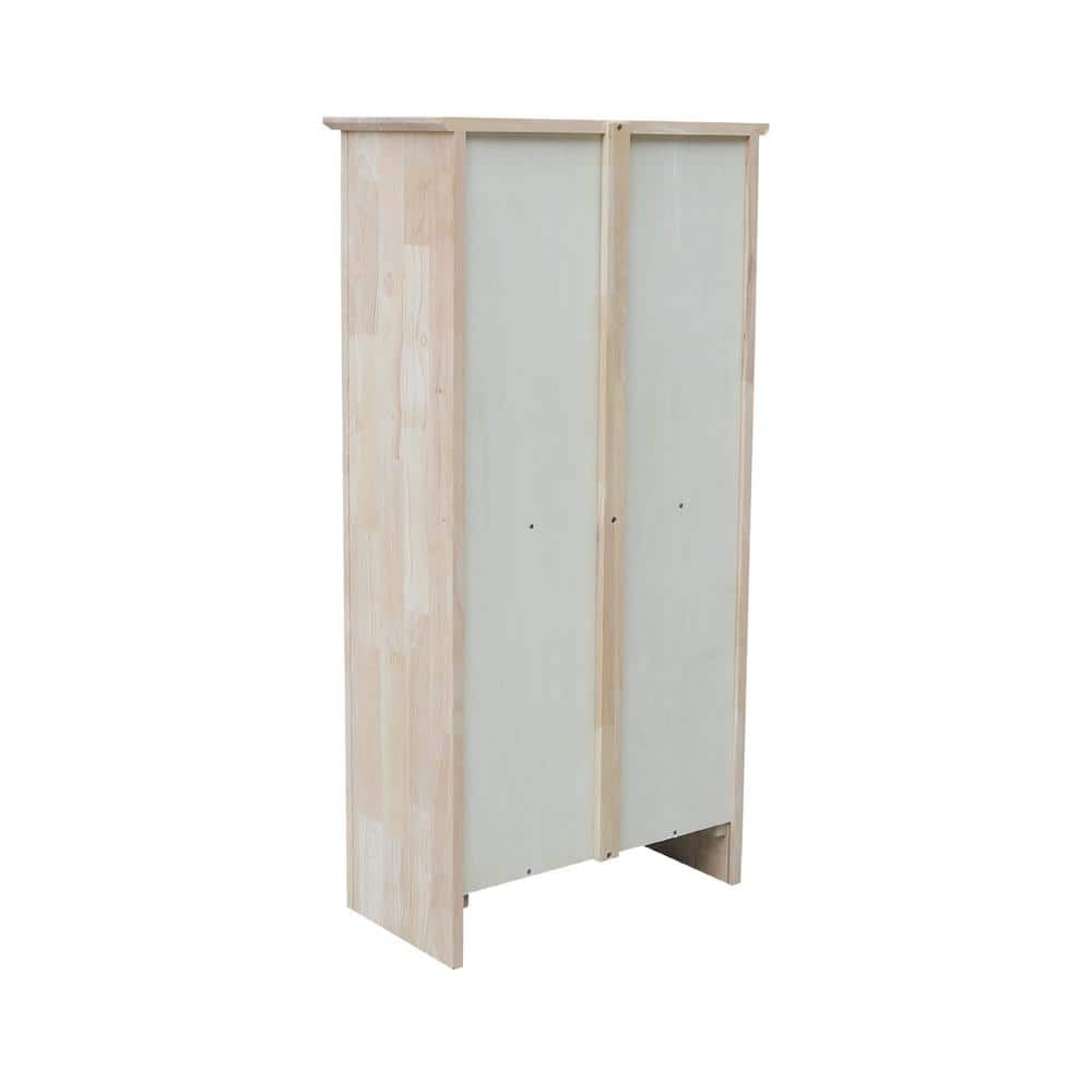 Eco-Friendly Parawood Traditional Adjustable Bookcase - 54" Brown