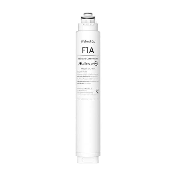 WD-F1A Alkaline Mineral pH+ Filter, Replacement for X8 &X10& X12& X16-Alkaline Reverse Osmosis System, 12-Month Lifetime