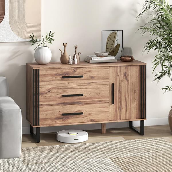 Boyel Living Brown 29.5 in. H Storage Cabinet Sideboard with