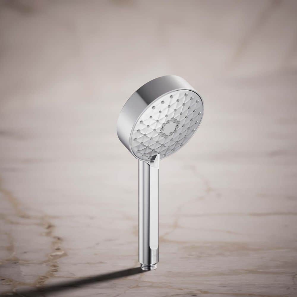 Polished Chrome Multifunction Handheld Showerhead