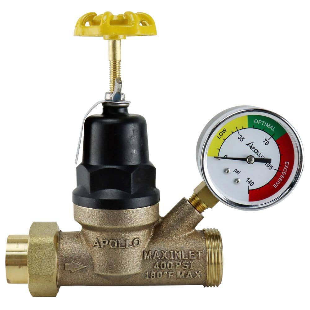 3/4 In 10 to 60 psi Pressure Regulator 