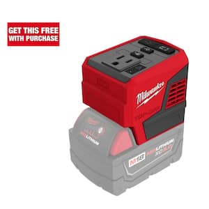 M18 18-Volt Lithium-Ion 175-Watt Powered Compact Inverter for M18 Batteries (Tool-Only)