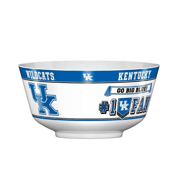 Unbranded Kentucky Wildcats 128 Oz. Chip Bowl with Dividers and Dip Bowl Accessories