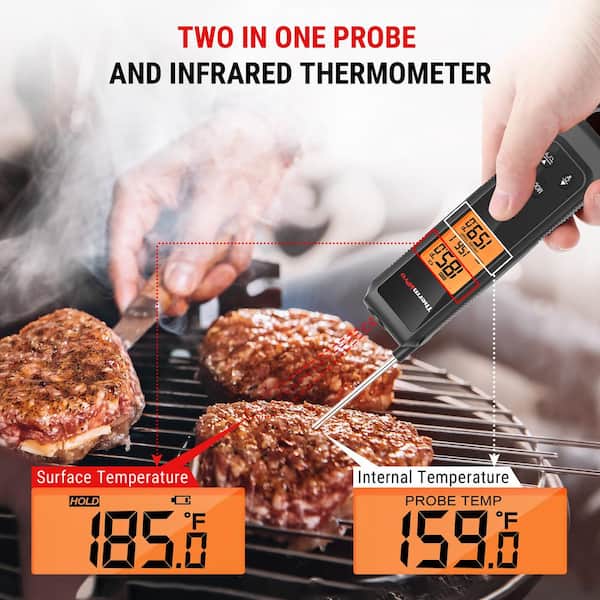 ThermoPro 2 in 1-Infrared and Instant Read Thermometer TP420W