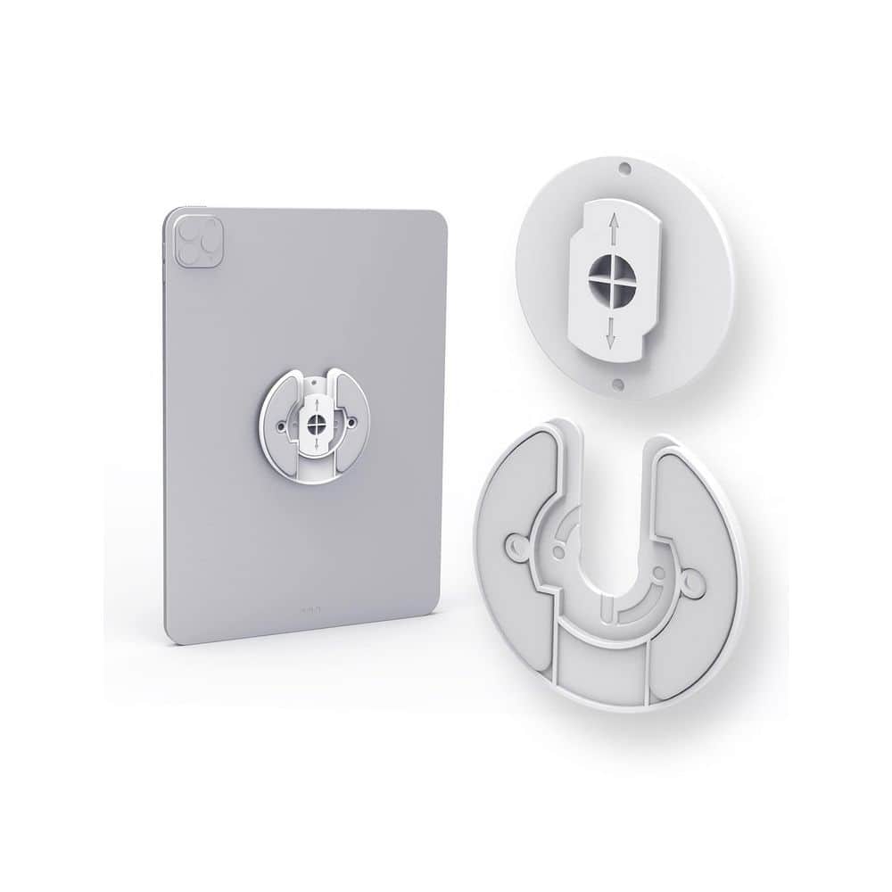 Universal Tablet Wall Mount Adjustable 90° Swivel White 2 Pack for iPad E-Reader Router Smart Home price history on PriceWatchPro
