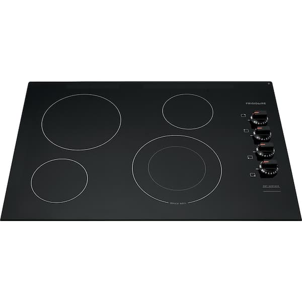 Frigidaire 30 in. 4 Element Electric Cooktop in Black with Quick Boil  Element FFEC3025UB - The Home Depot