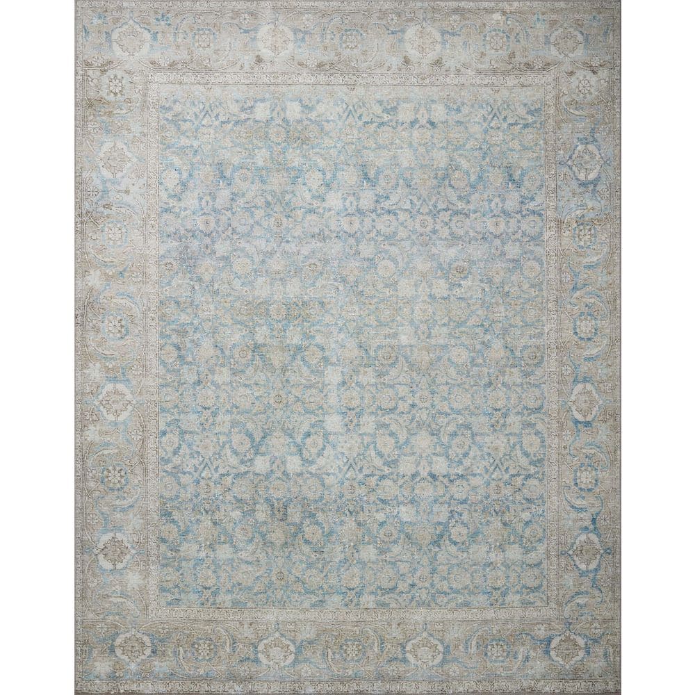 Wynter Ocean / Silver 3 ft.6 in. x 5 ft.6 in. Traditional Accent Rug price history on PriceWatchPro