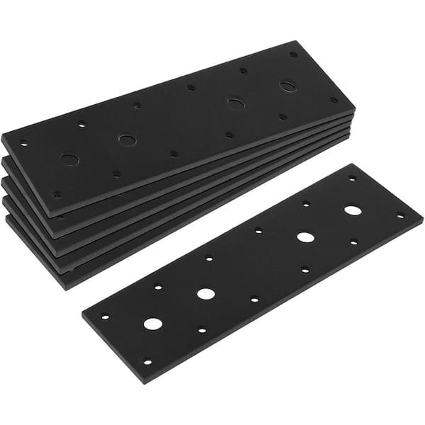 2-3/8 x 8-1/2 2. 8mm-Guage Steel Mending Plate Nail Stop Nail Plate 6-Pack