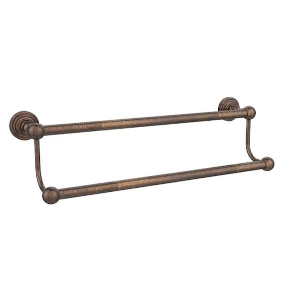 Allied Brass Waverly Place Collection 30 in. Double Towel Bar in Venetian Bronze