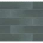 Montauk Blue 6 in. x 24 in. Textured Slate Stone Look Floor and Wall Tile (10 sq. ft./Case)