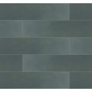 Brazilian Black ( Montauk Black ) Hexagon Cleft Slate Tile 10x10