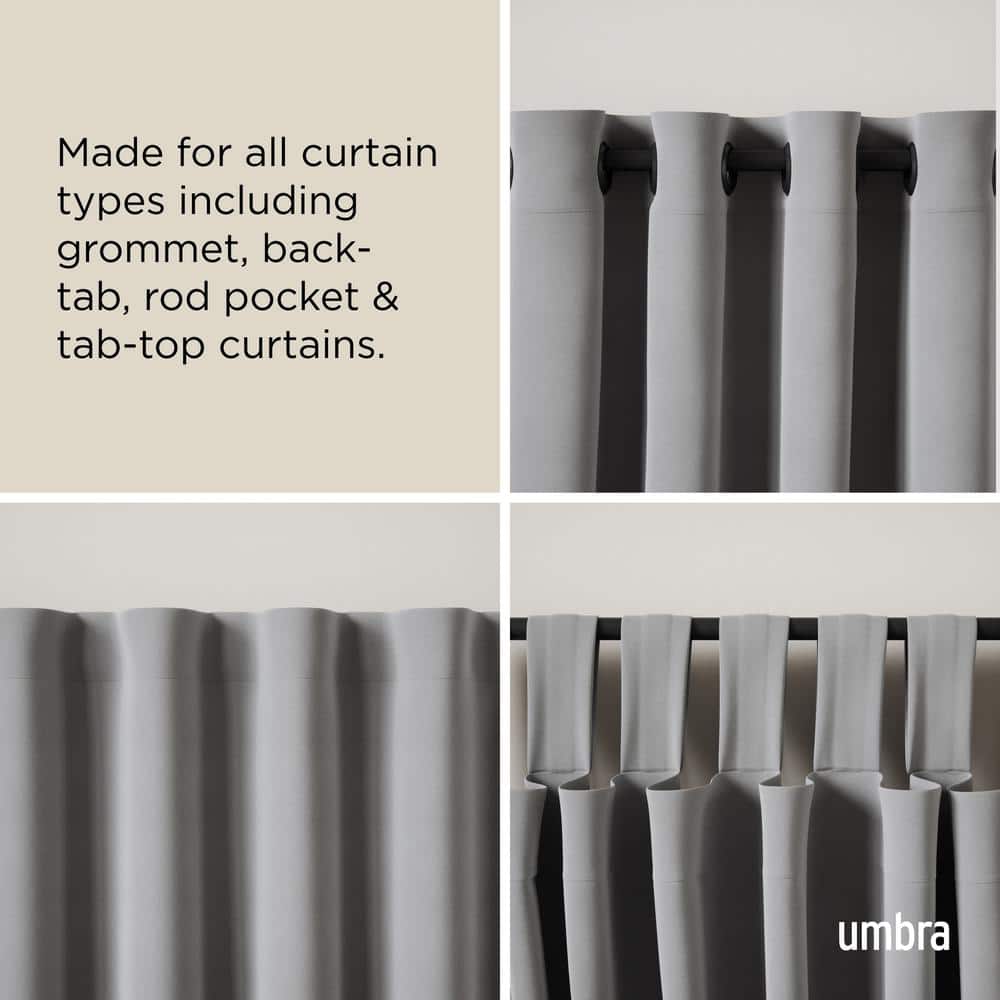 Umbra Cappa 1 Rod 66-120 Black