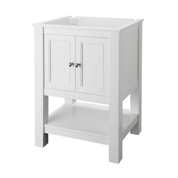 Gazette 24 in. W x 18 in. D Bath Vanity Cabinet Only in White Gazette 24 in. W x 18 in. D Bath Vanity Cabinet Only in White