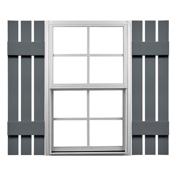 Ekena Millwork TailorMade 12 in. W x 34 in. H Vinyl Board and