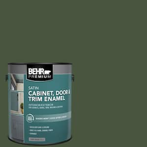 1 gal. #MQ6-49 Chard Satin Enamel Interior/Exterior Cabinet, Door & Trim Paint