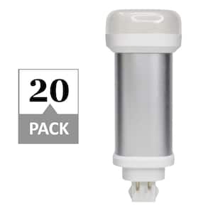 18-Watt Equivalent CFLNI Vertical G24Q PL LED Light Bulb in Daylight (20-Pack)